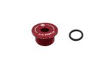 Oil Filler Screw KRM red Derbi