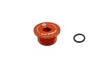 Oil Filler Screw KRM orange Derbi