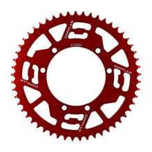 Rear Sprocket 53T - 420 Doppler alu CNC red Fantic Caballero before 2015