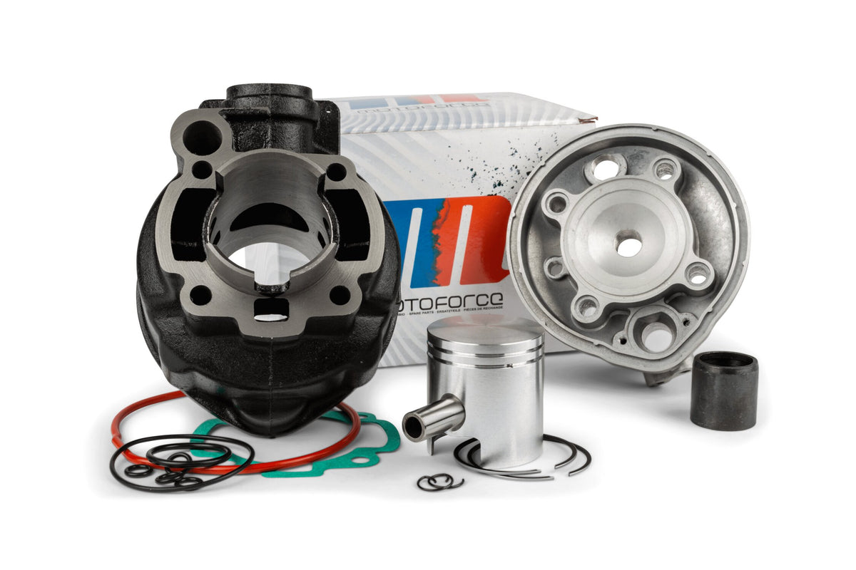 Cylinder Kit MotoForce Racing 70cc cast iron Minarelli AM6