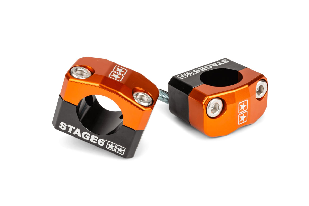 Handlebar Clamps / Brackets Stage6 28,6mm orange