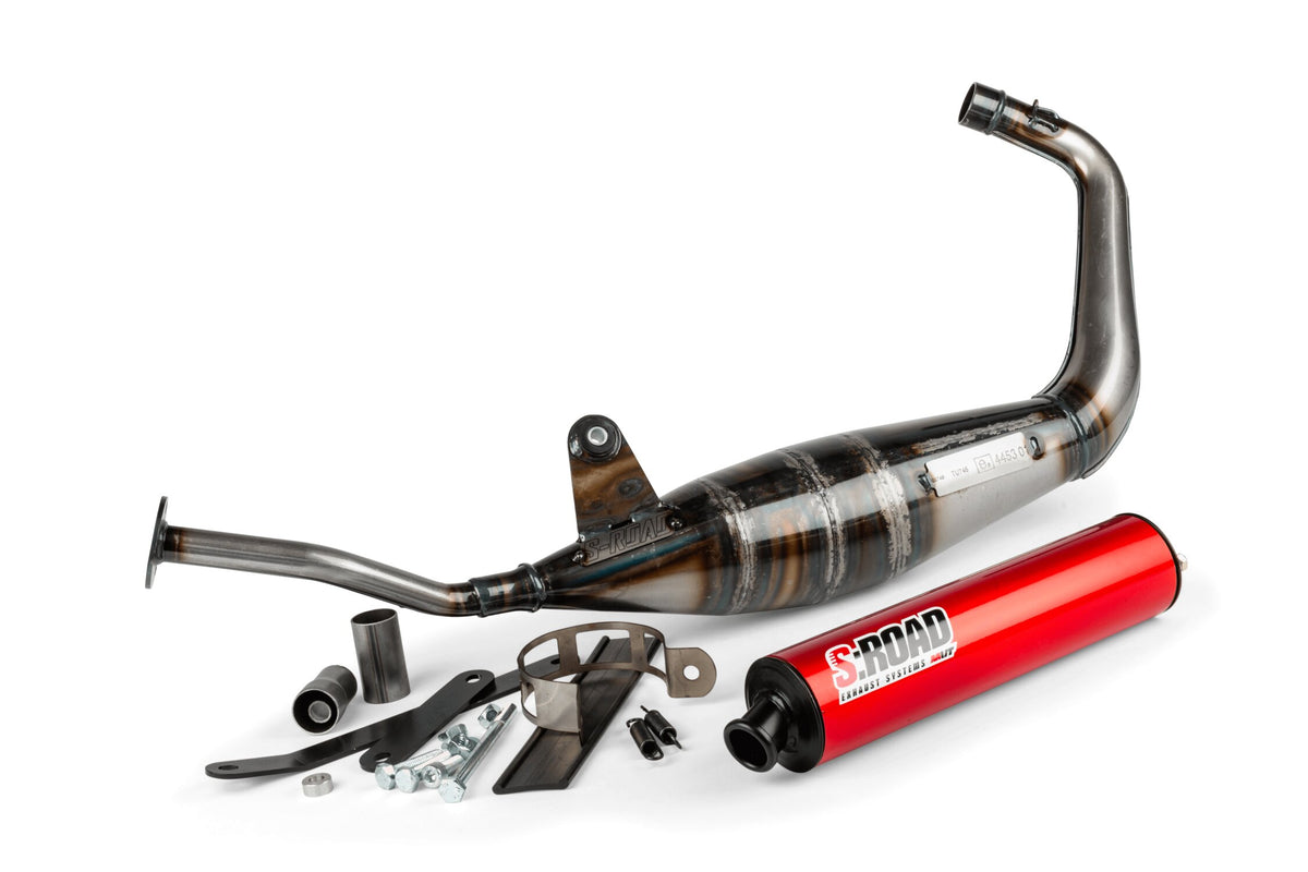 Exhaust MVT S-Road Supermoto Minarelli AM6