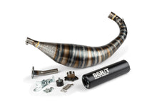 Exhaust Stage6 R/T 80 - 90cc CNC black Derbi