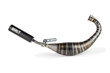 Exhaust Stage6 R/T 80 - 90cc CNC Blue / Black Derbi