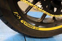 Rim Sticker Kit 12" Stage6 yellow / black