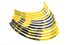 Rim Stickers Scooter 13" Stage6 yellow / black