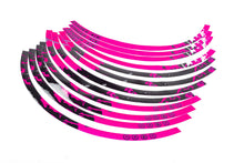 Rim Sticker Kit 17" Stage6 pink / black