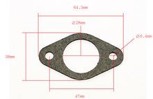 Exhaust Gasket 28mm Piaggio / Morini