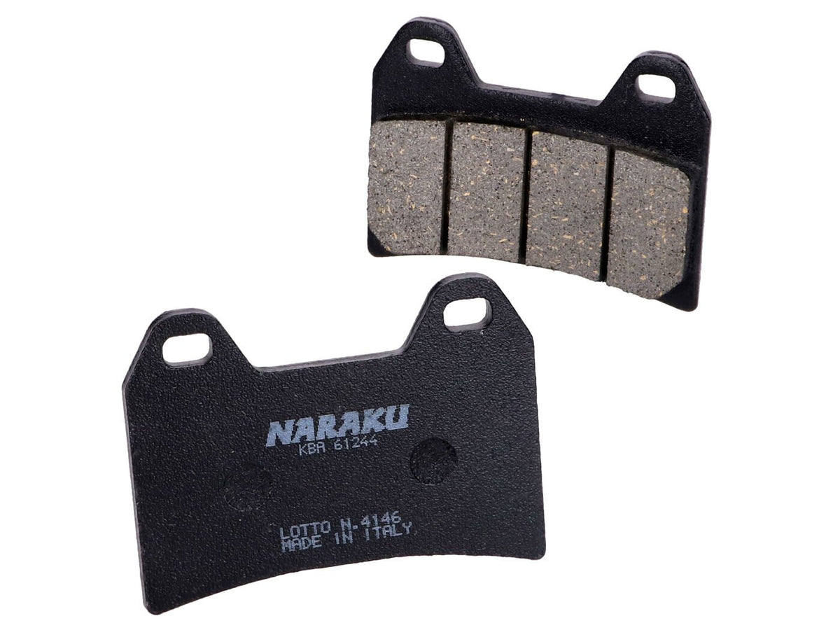 Brake Pads Naraku organic Aprilia / BMW / Ducati / KTM / Moto Guzzi