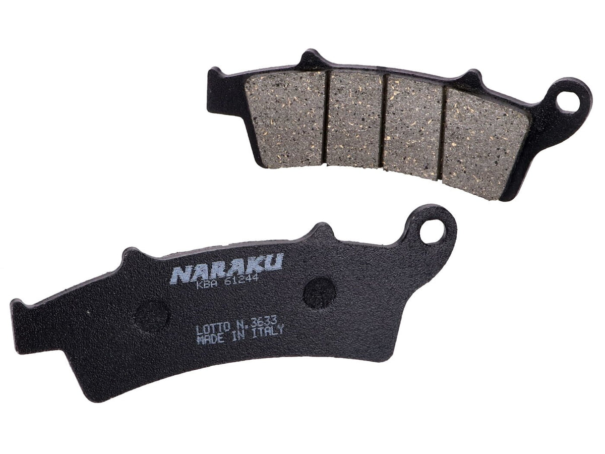 Brake Pads Naraku organic Aprilia / Kymco People GT / Malaguti / Piaggio