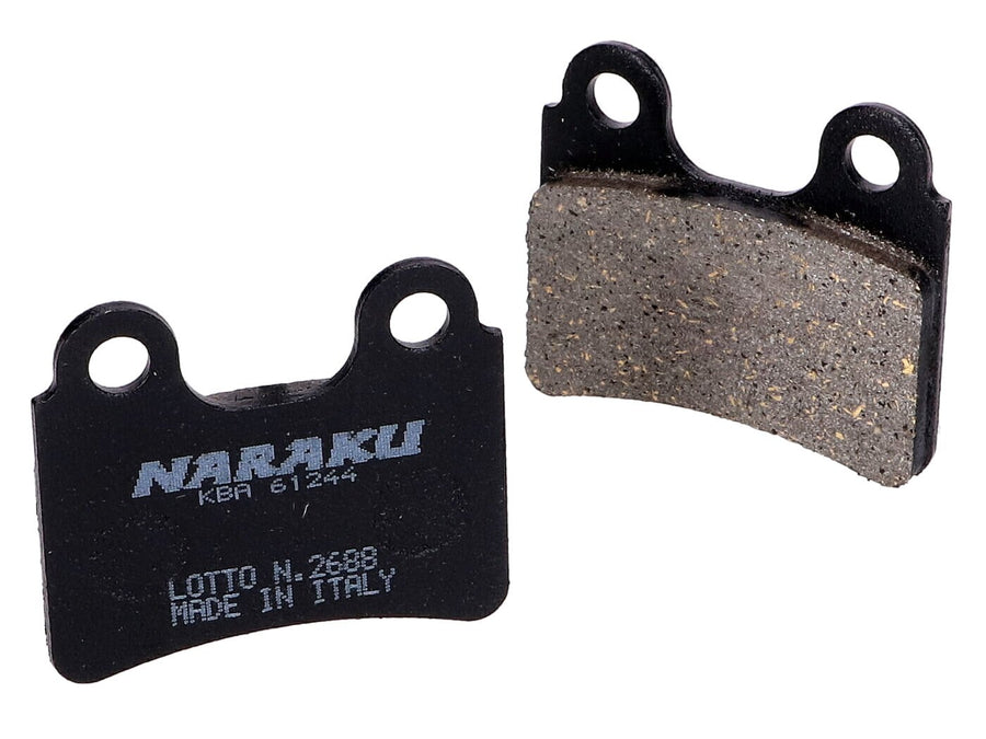 Brake Pads Naraku organic Italjet Jet-Set / Yamaha DT