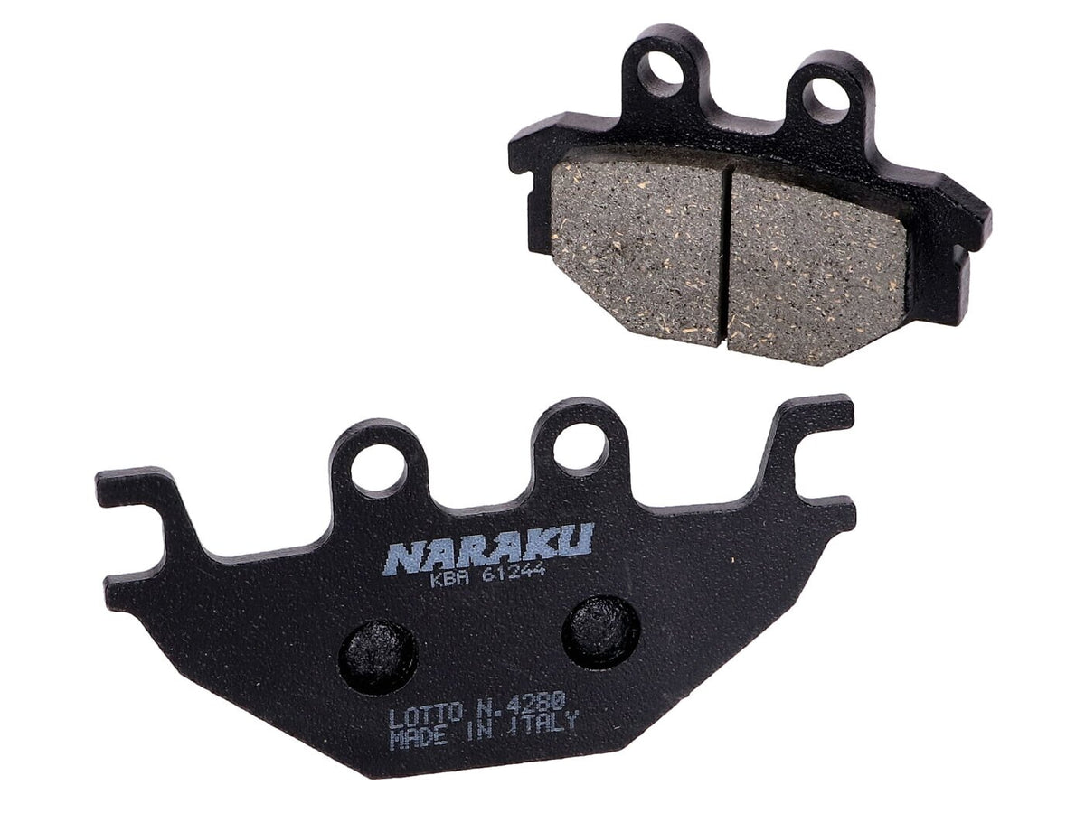 Brake Pads Naraku organic Kymco KXR / MXU / Maxxer / Yamaha MT / YZF-R