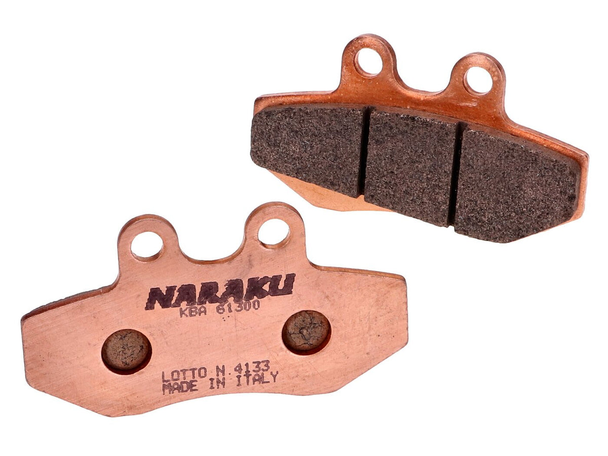 Brake Pads Naraku sinter Aprilia / Motorhispania / Peugeot / Rieju
