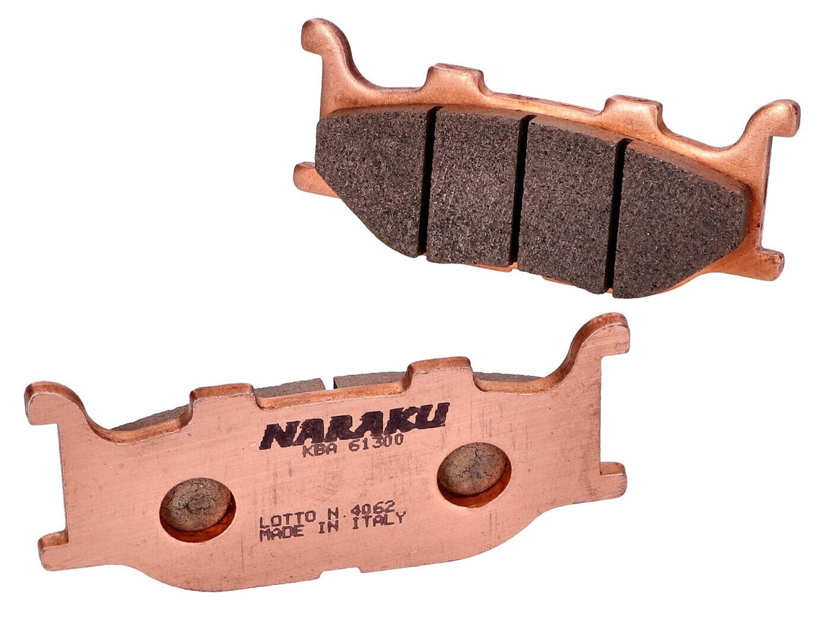 Brake Pads Naraku sintered Italjet Jupiter / Yamaha Majesty / MBK Skyliner
