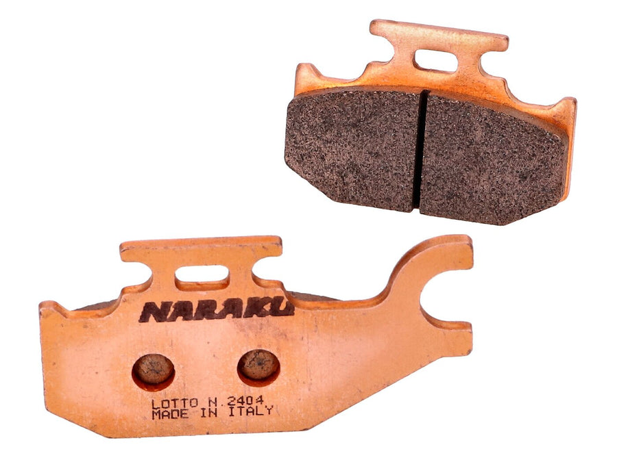 Brake Pads Naraku sinter Yamaha 660 YXR FAR/FAS Rhino (4x4) / 700 YFM Raptor / 700 YFM RY