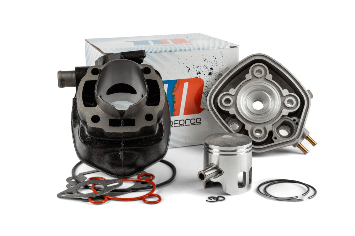 Cylinder Kit MotoForce Racing 70cc cast iron Yamaha Aerox