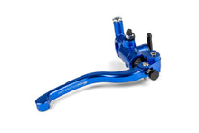 Brake Master Cylinder + Lever front radial Motoforce Racing blue