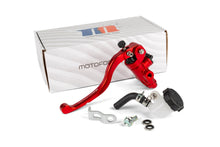 Brake Master Cylinder + Lever front radial Motoforce Racing red