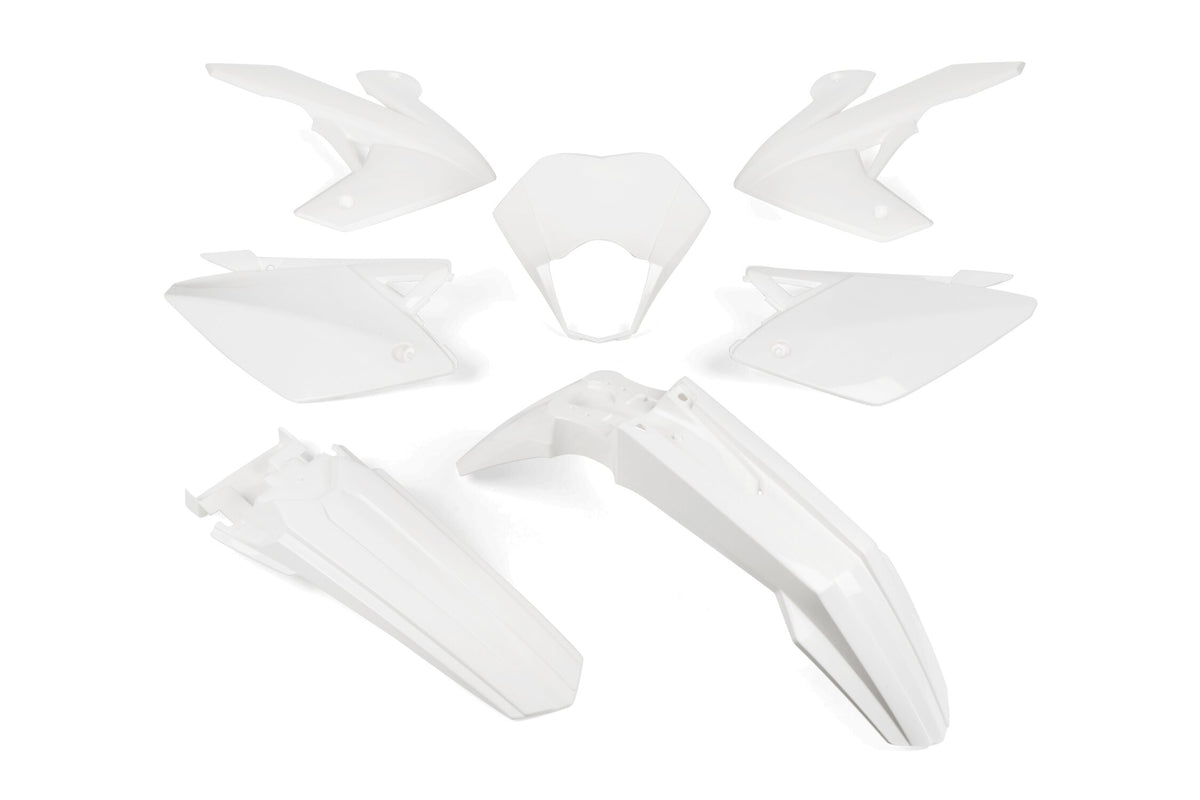 Fairing Kit STR8 7-piece white Rieju MRT 2009 - 2022