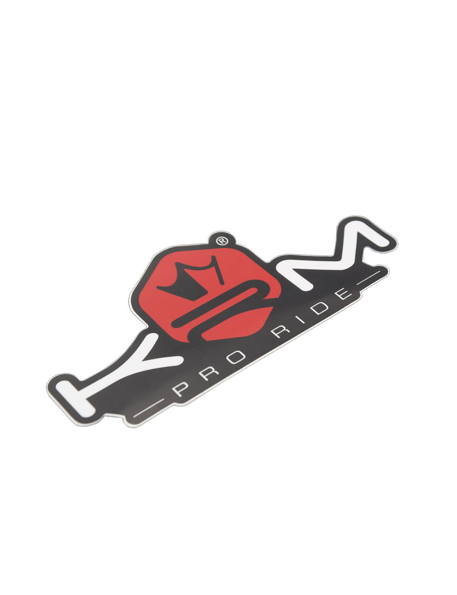 Sticker KRM Pro Ride red XL
