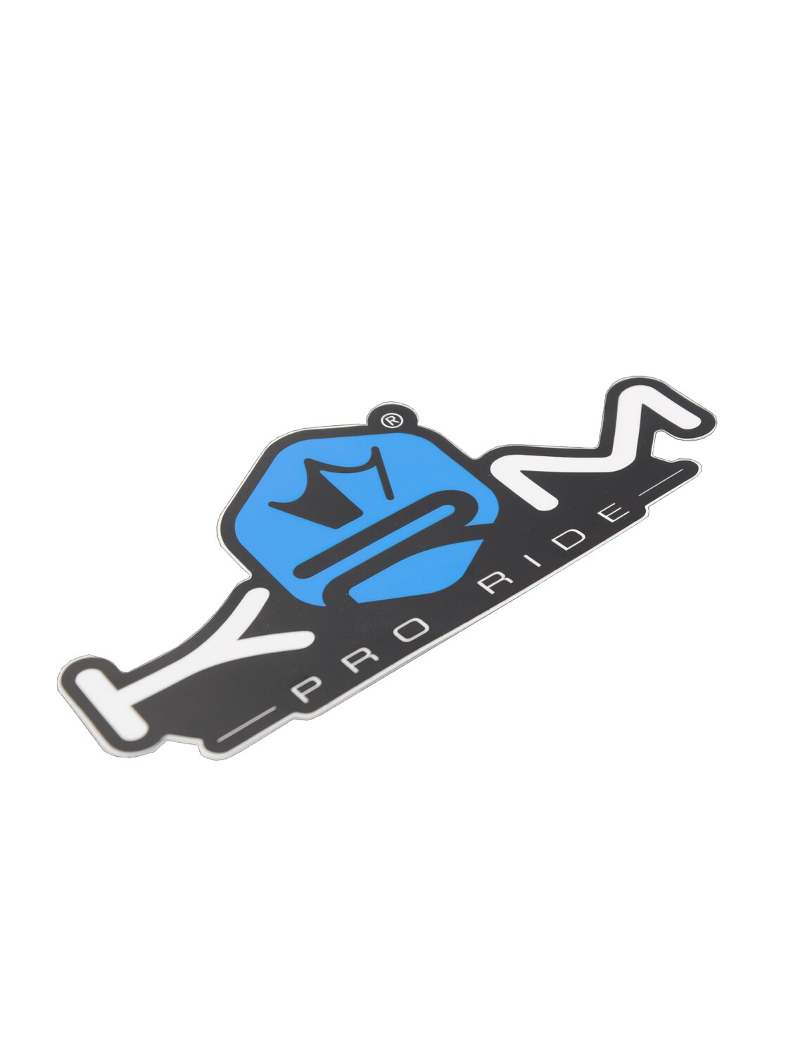 Sticker KRM Pro Ride blue XL