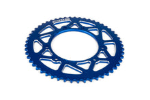 Rear Sprocket 53T - 420 Stage6 alu CNC blue Rieju MRT