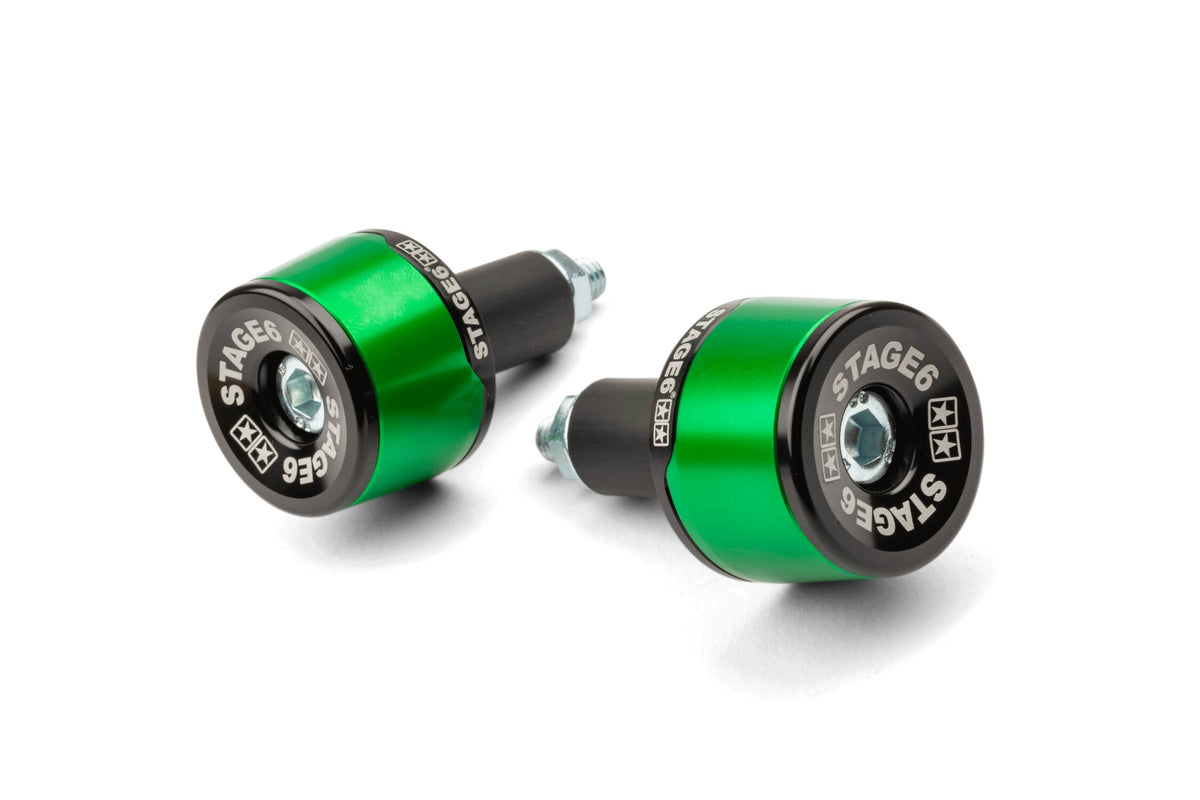 Handlebar End Caps Stage6 HQ green