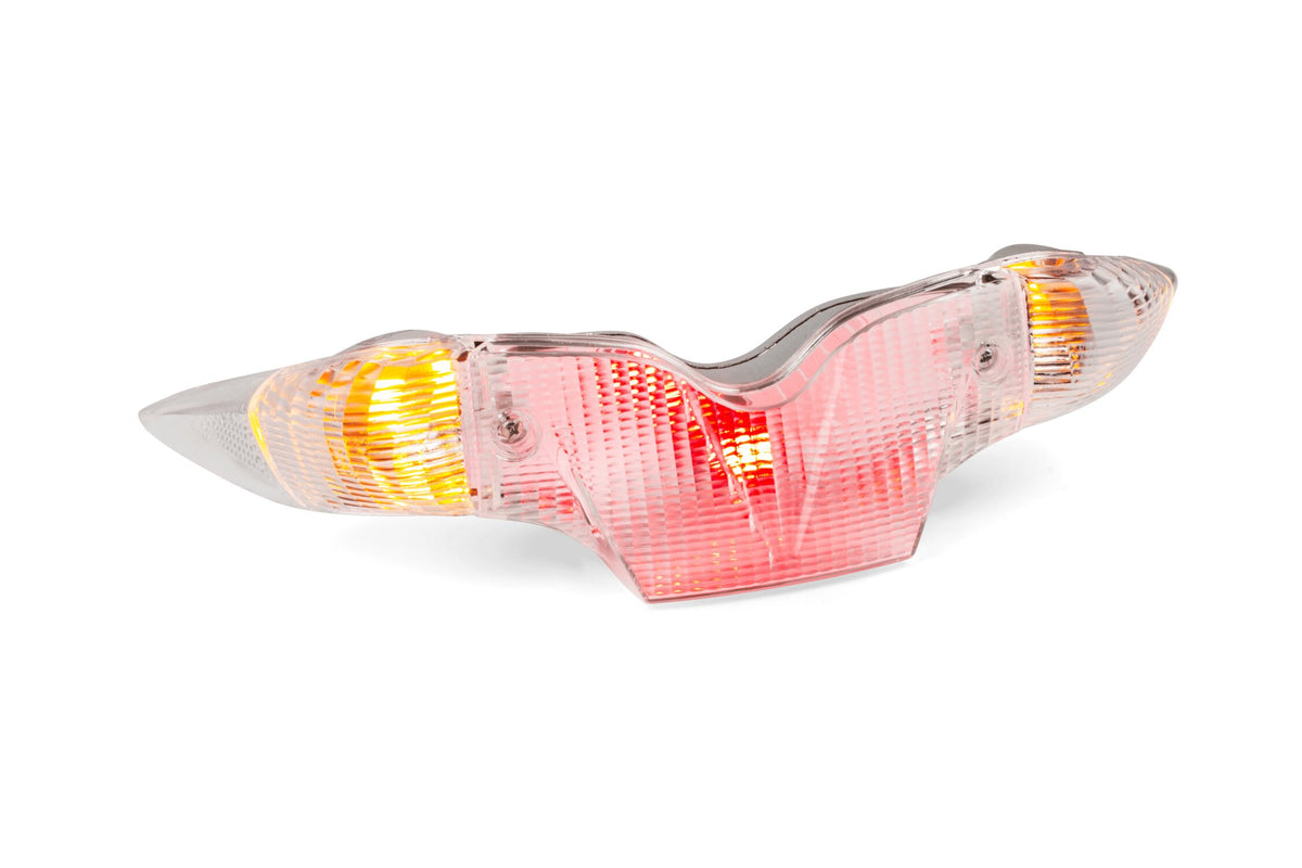 Tail Light STR8 w. indicators Gilera Runner up to 2005 white