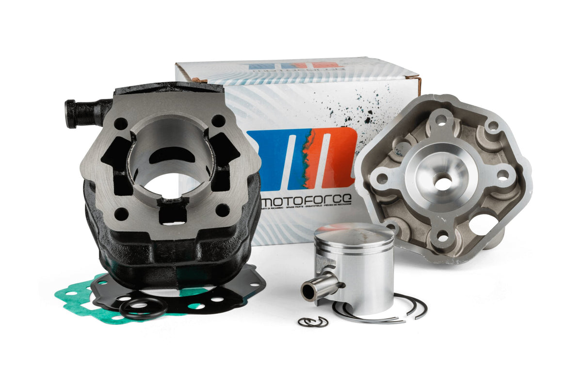 Cylinder Kit Motoforce Racing 70cc cast iron Derbi Euro2
