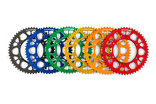 Rear Sprocket 53T - 420 Stage6 alu CNC blue Aprilia SX 50