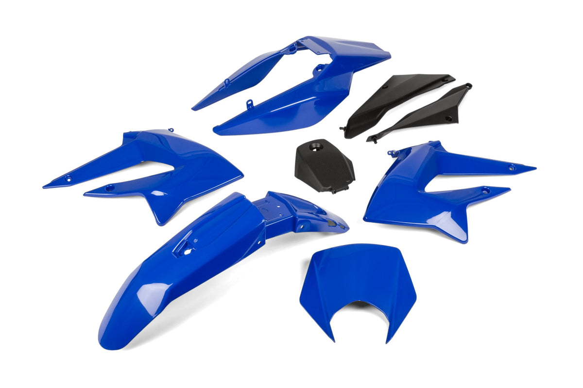 Fairing Kit STR8 8-piece blue Derbi DRD X-Treme 2011 - 2017