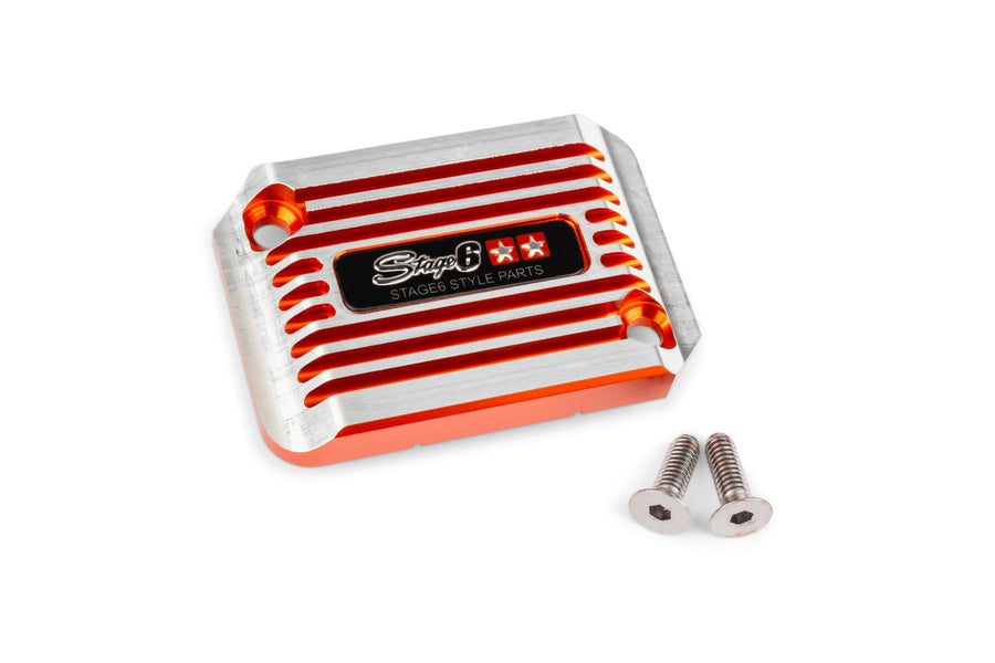Brake Cylinder Cover Brembo Stage6 Yamaha Aerox orange