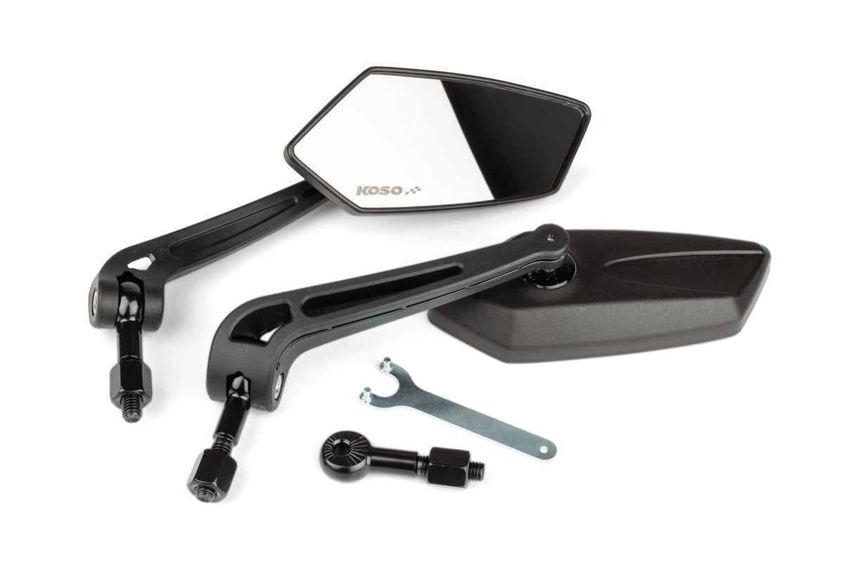 Mirror Sett KOSO GT M8 black