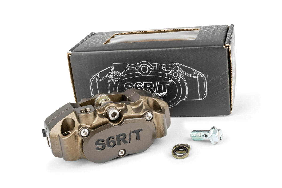 4-Piston Brake Caliper Stage6 R/T MK2 Hard anodized