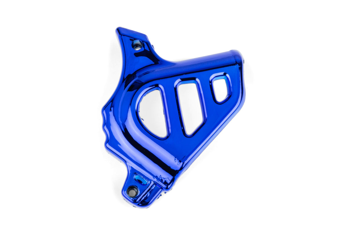 Front Sprocket Cover STR8 Minarelli AM6 blue