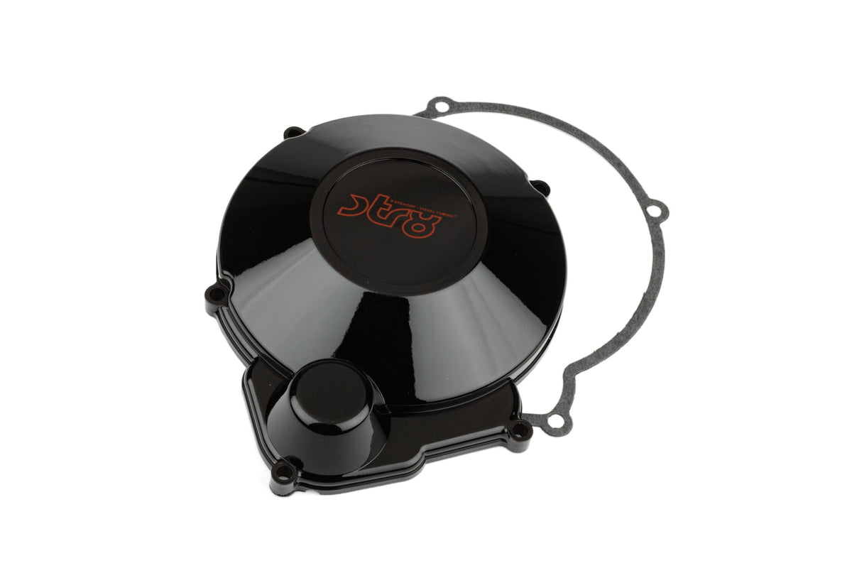Ignition Cover STR8 black Minarelli AM6