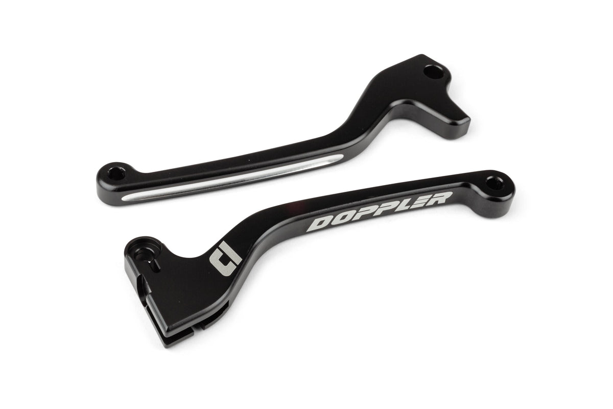 Brake Lever Set Doppler CNC black Yamaha BW's / Slider after 2004