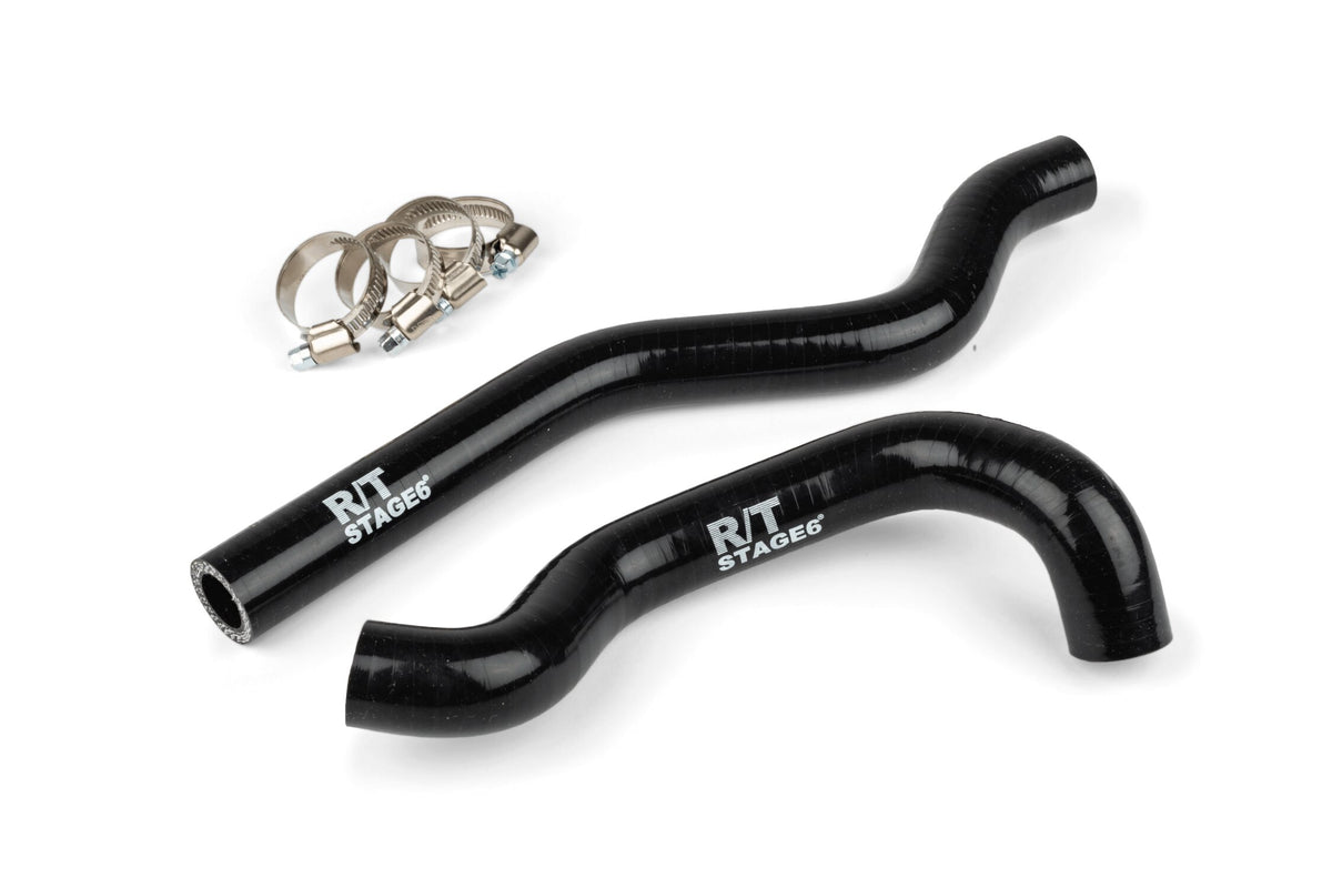 Radiator Hose Set Stage6 R/T black Beta / Rieju / Sherco 50