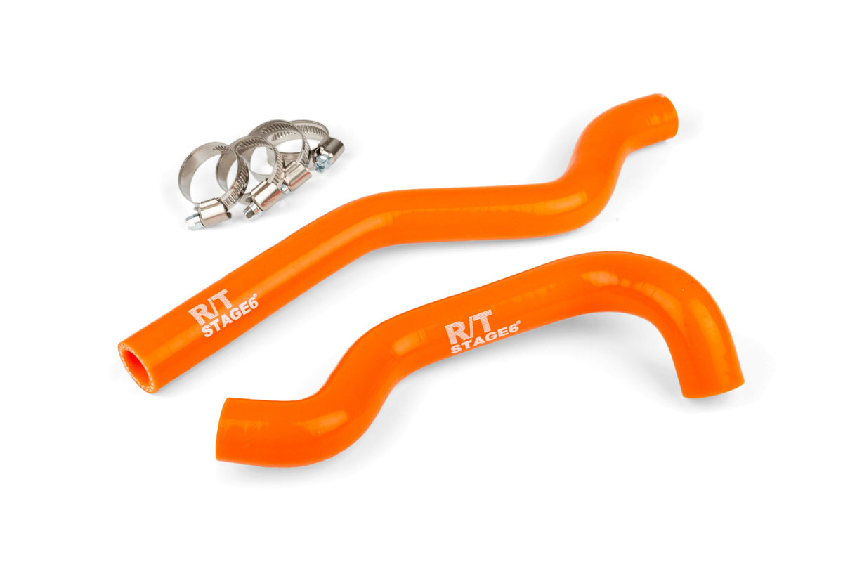 Radiator Hose Set Stage6 R/T orange Beta / Rieju / Sherco 50