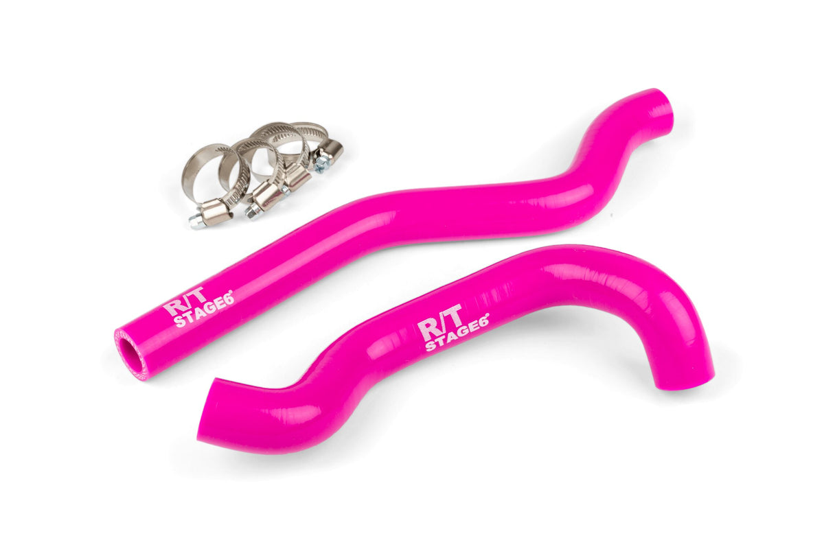 Radiator Hose Set Stage6 R/T pink Beta / Rieju / Sherco 50