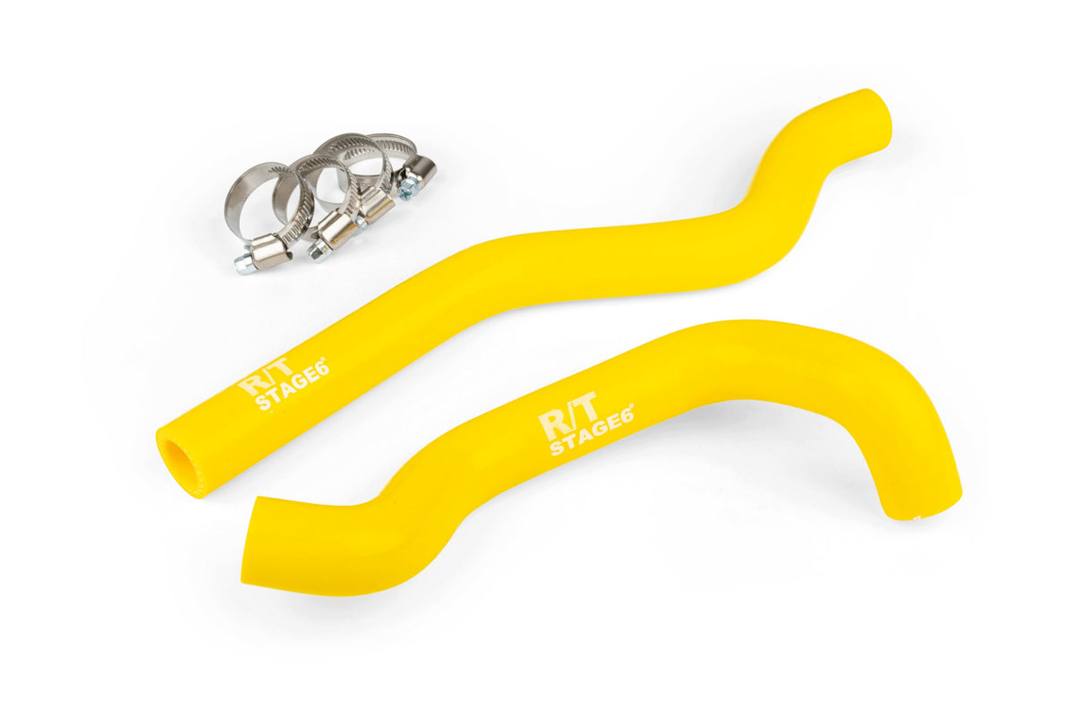 Radiator Hose Set Stage6 R/T yellow Beta / Rieju / Sherco 50