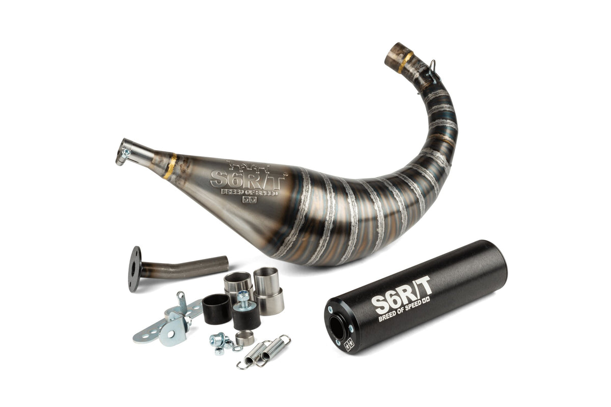 Exhaust Stage6 R/T 70 - 80cc black AM6
