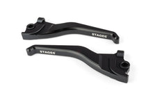 Brake Lever Set Stage6 CNC black Yamaha Aerox before 2012