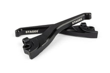 Brake Lever Set Stage6 CNC black Yamaha Aerox before 2012