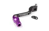 Shift Lever KRM black / purple Derbi