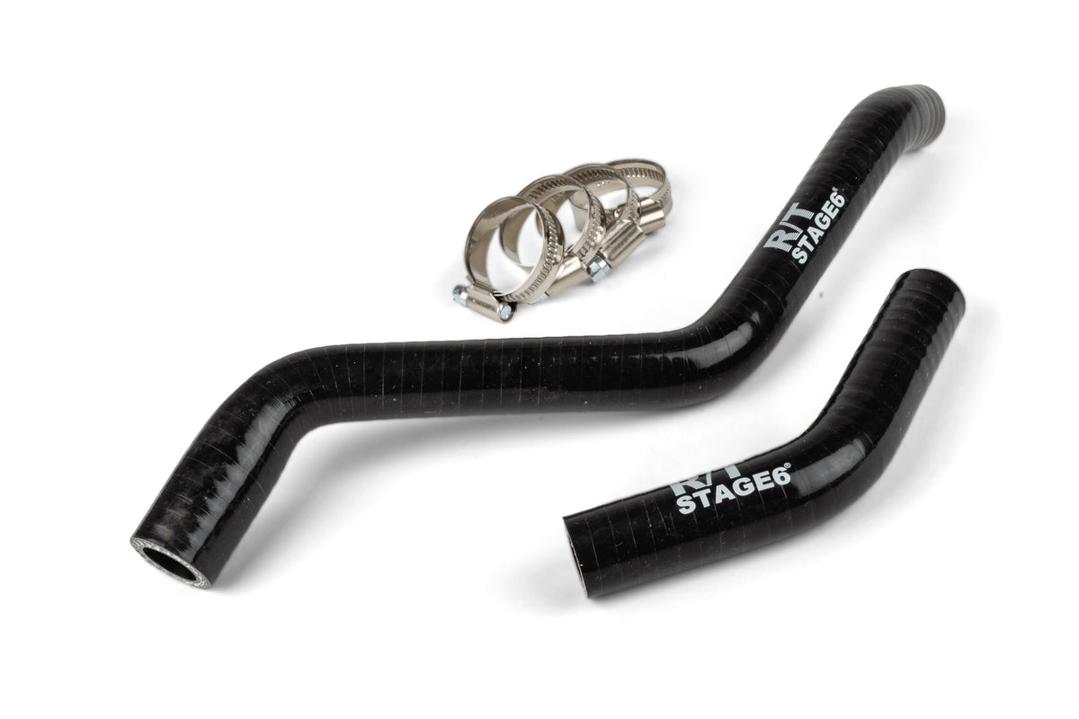 Radiator Hose Set Stage6 R/T black Derbi Euro 3 and Euro 4
