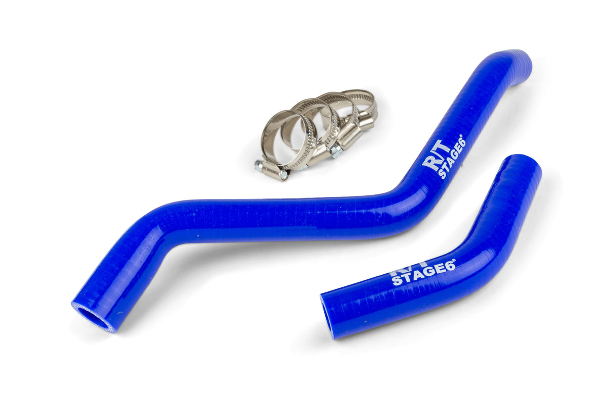 Radiator Hose Set Stage6 R/T blue Derbi Euro 3 and Euro 4