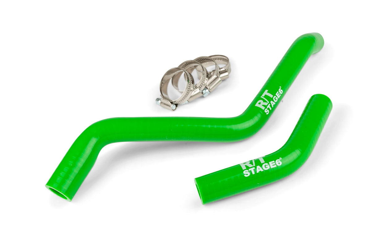 Radiator Hose Set Stage6 R/T green Derbi Euro 3 and Euro 4