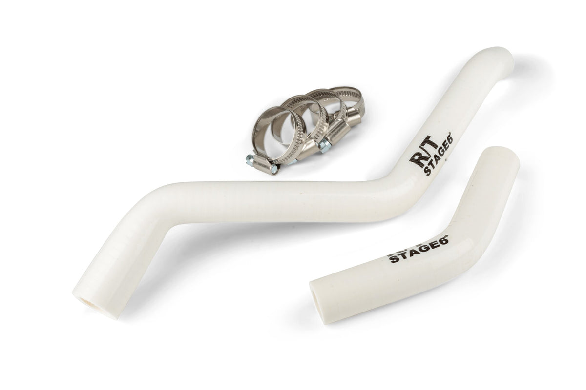 Radiator Hose Set Stage6 R/T white Derbi Euro 3 and Euro 4