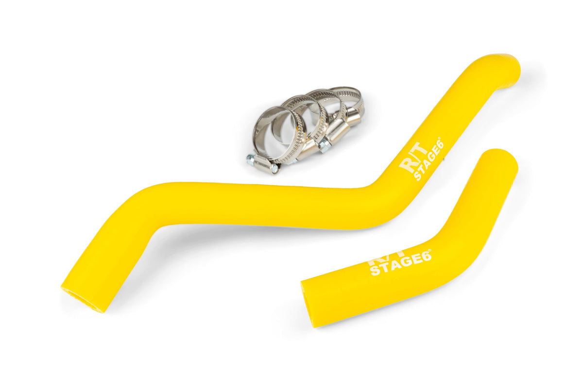 Radiator Hose Set Stage6 R/T yellow Derbi Euro 3 and Euro 4